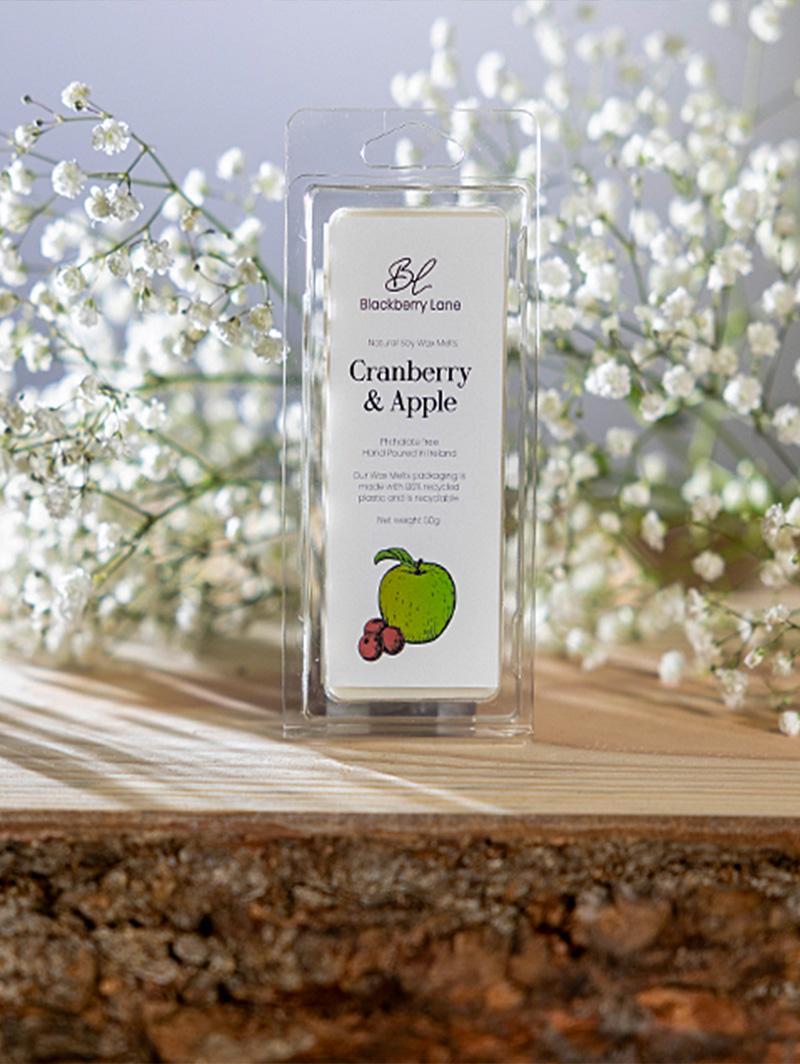Cranberry apple waxmelt blackberry lane home